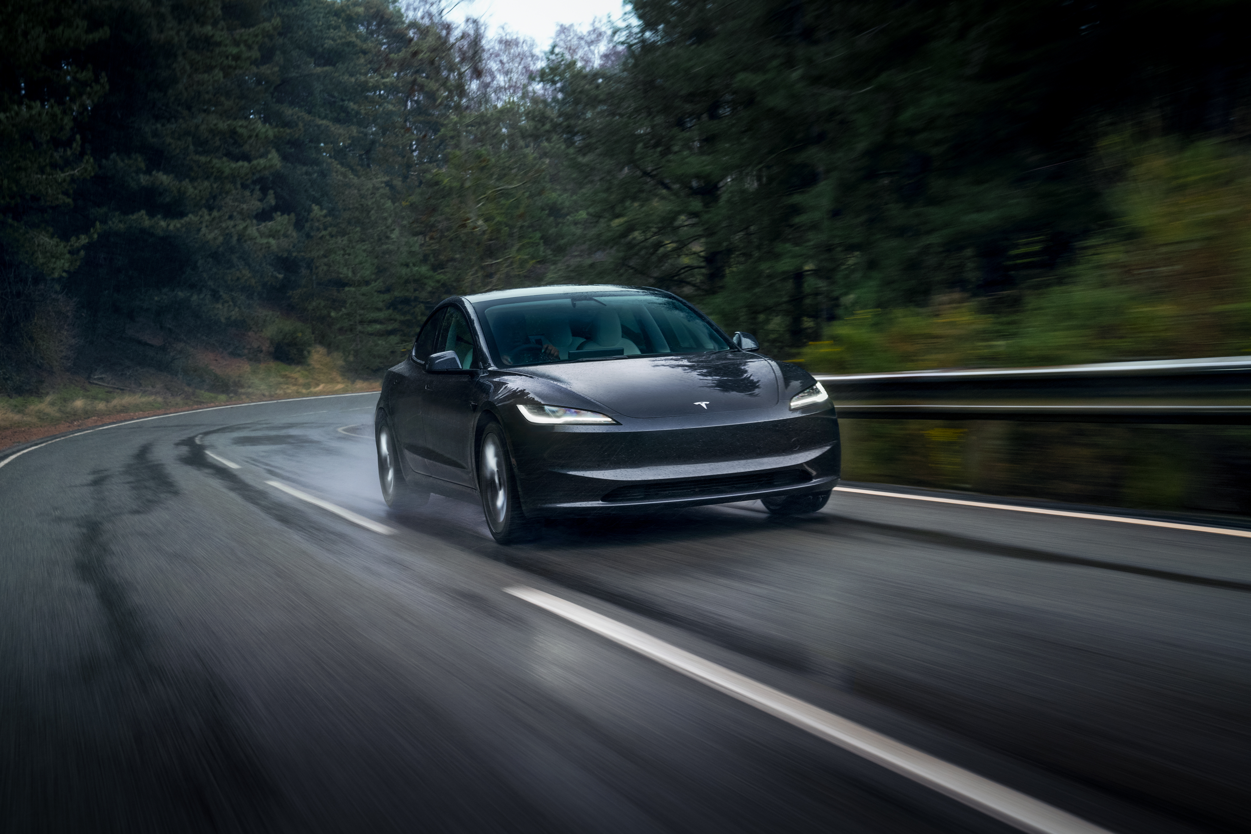 2024 Tesla Model 3 UK, electric car with free Supercharging miles
